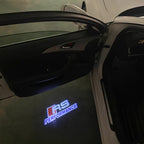 AUDI LOGO PROJECT LIGHTS Nr.120 (quantità 1= 2 Logo Films /2 porta luci）