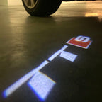 AUDI LOGO PROJECT LIGHTS Nr.120 (quantità 1= 2 Logo Films /2 porta luci）