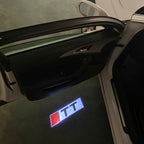 AUDI LOGO PROJECT LIGHTS Nr.120 (quantità 1= 2 Logo Films /2 porta luci）