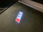 AUDI LOGO PROJECT LIGHTS Nr.120 (quantità 1= 2 Logo Films /2 porta luci）