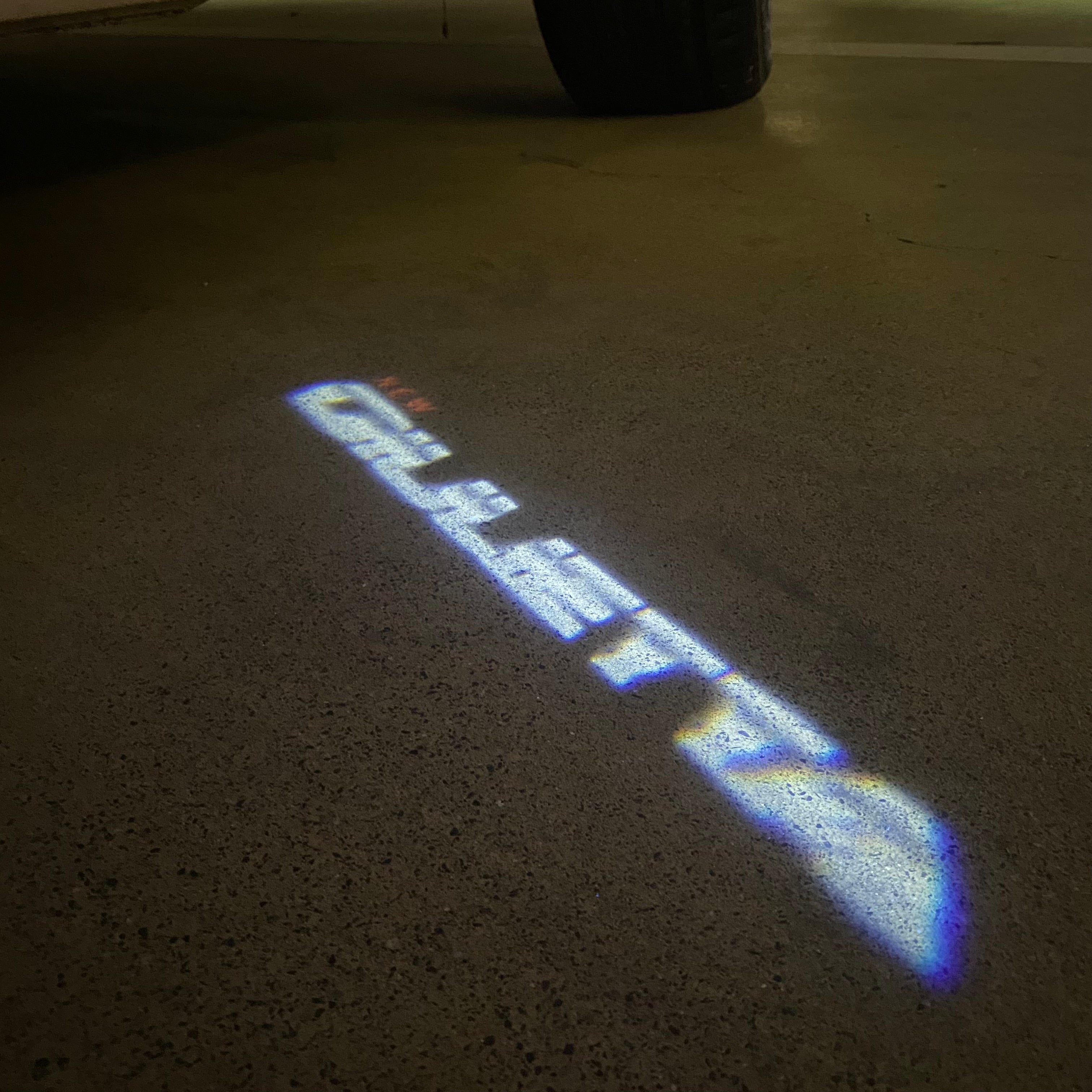 Alfa Romeo LOGO PROJECTOT LIGHTS Nr.88 (quantité 1 = 2 Logo Film / 2 feux de porte)