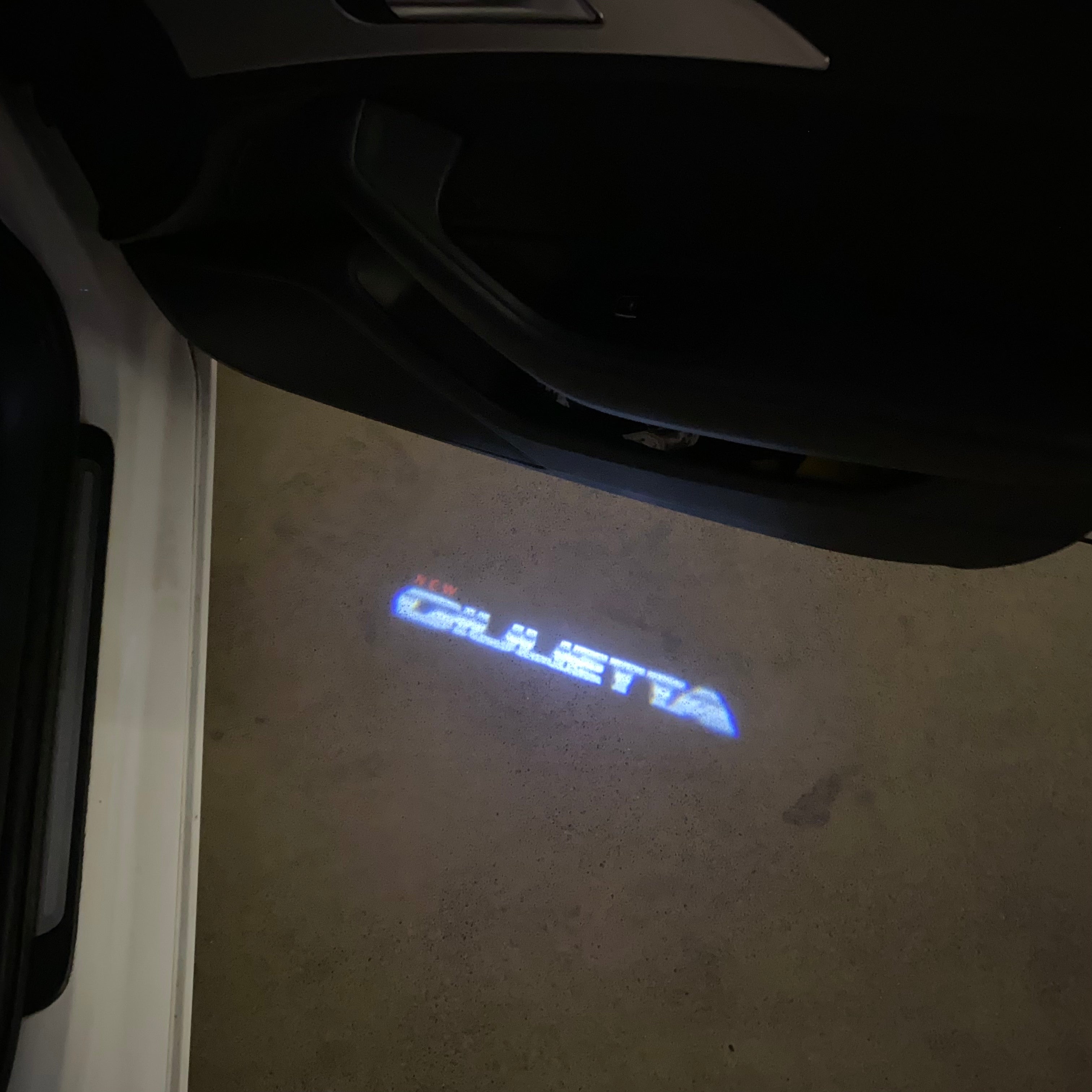 Alfa Romeo LOGO PROJECTOT LIGHTS Nr.88 (quantité 1 = 2 Logo Film / 2 feux de porte)