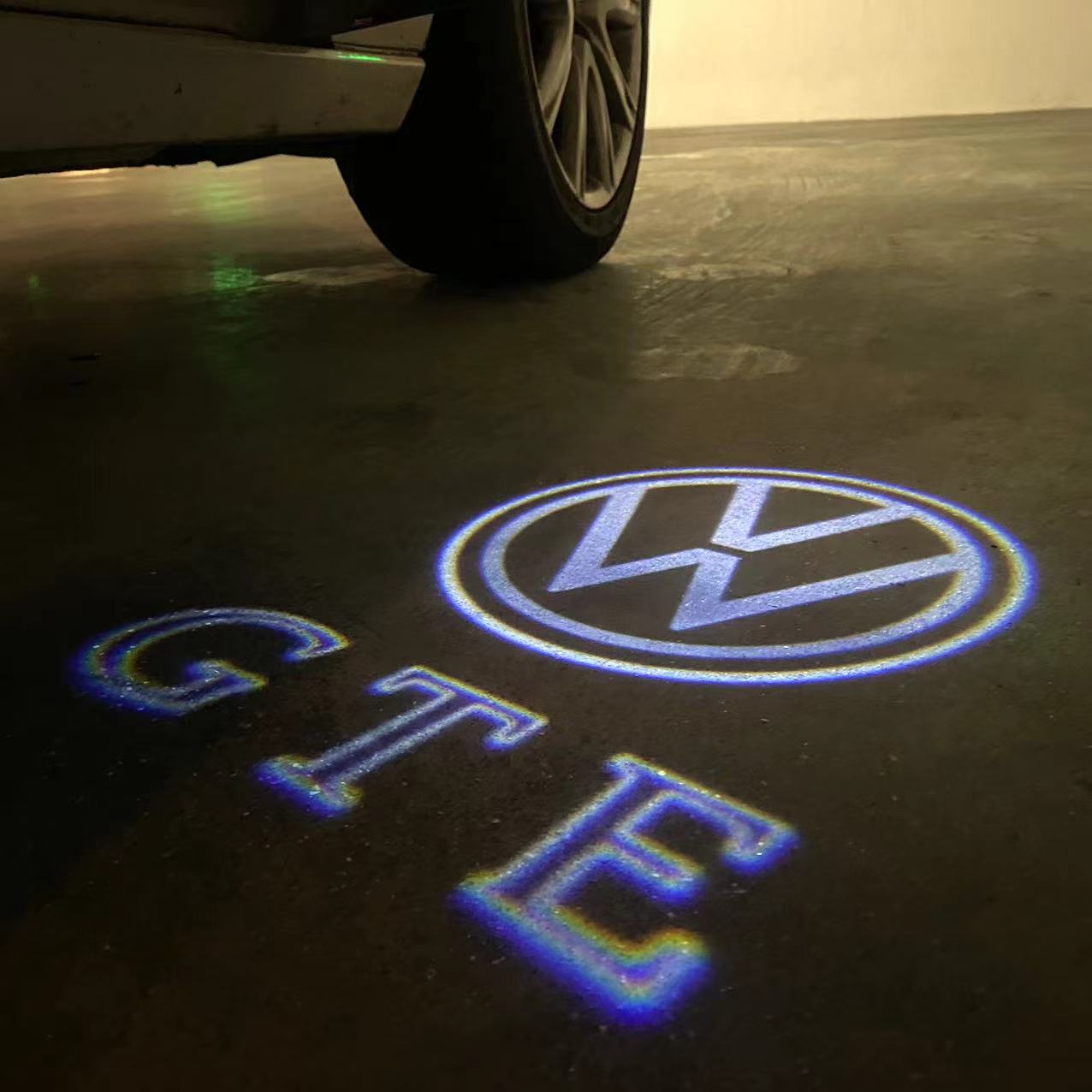 Volkswagen Door lights GTE Logo Nr. 44 (quantité 1 = 2 Logo Films /2 feux de porte)