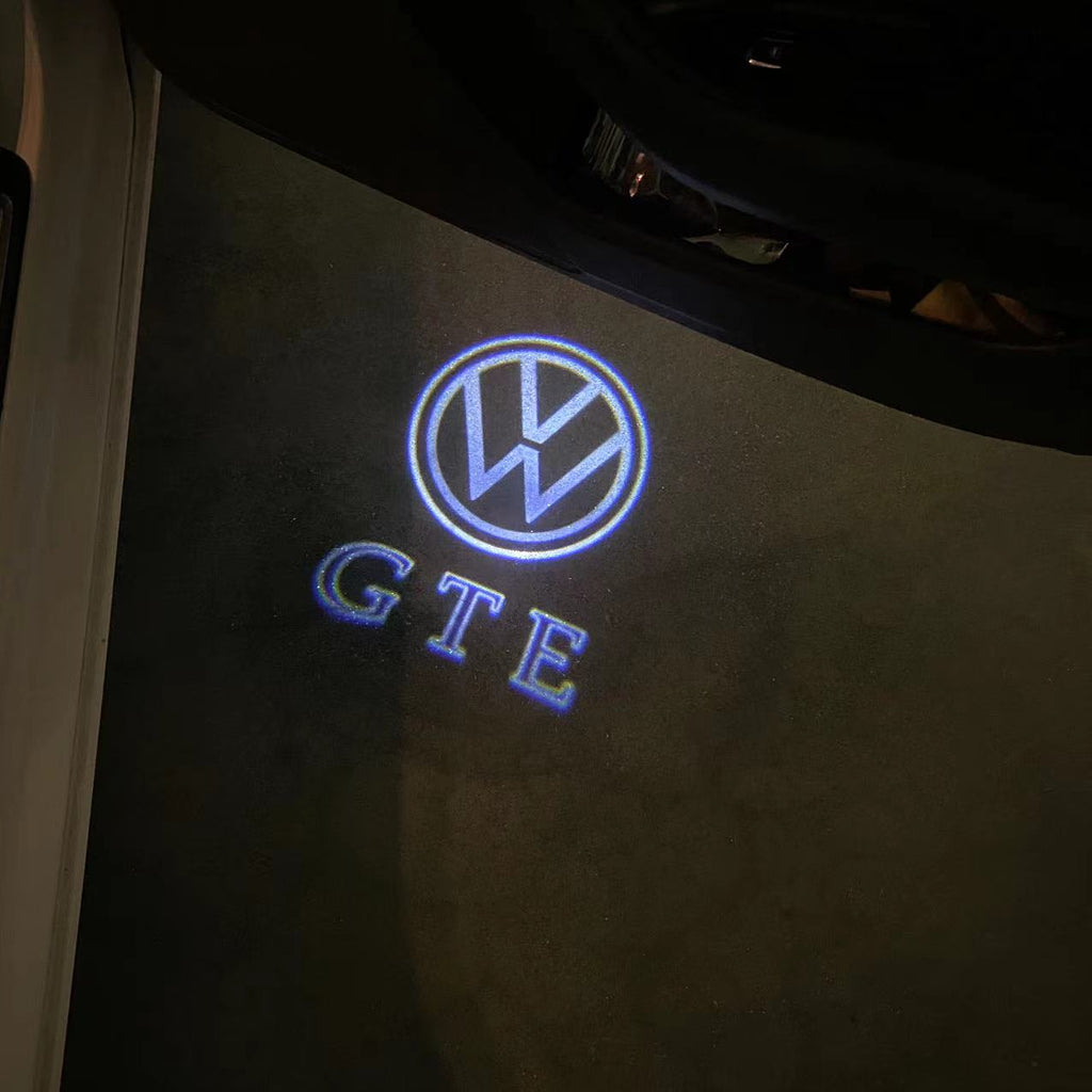 Volkswagen Door lights GTE Logo Nr. 44 (quantité 1 = 2 Logo Films /2 feux de porte)