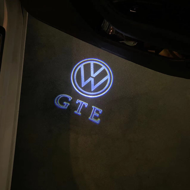 Volkswagen Door lights GTE Logo Nr. 44 (quantità 1 = 2 Logo Films /2 luci porta)