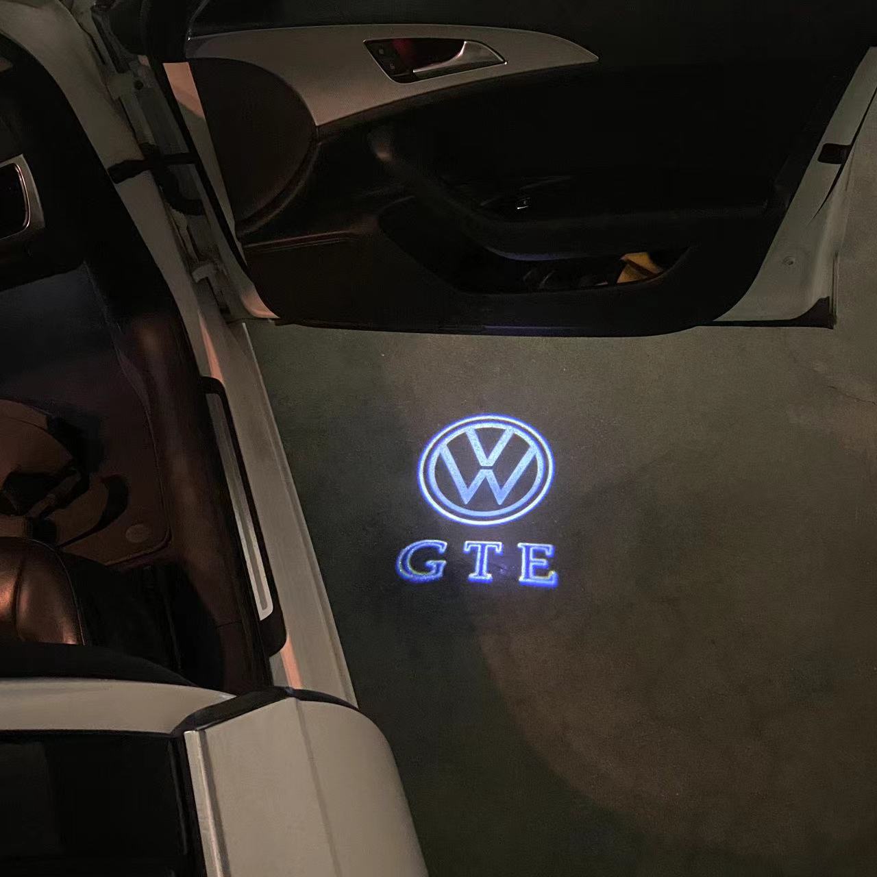 Volkswagen Door lights GTE Logo Nr. 44 (quantité 1 = 2 Logo Films /2 feux de porte)