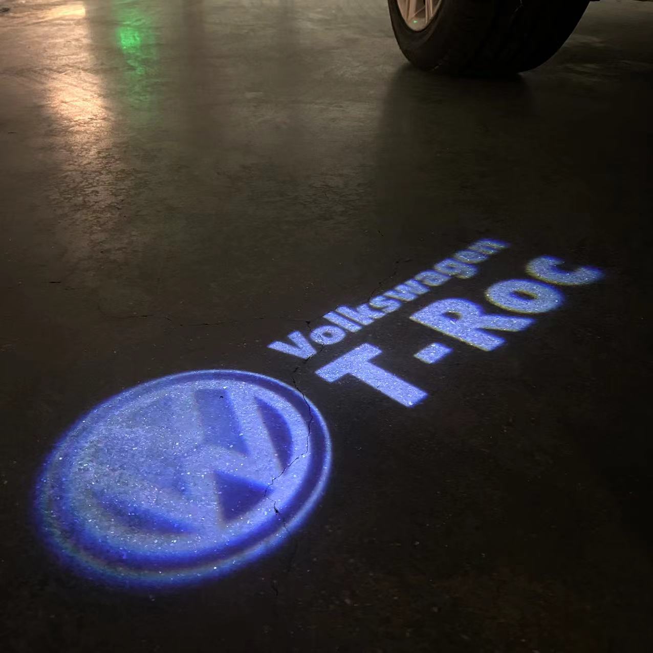 Volkswagen Door lights Logo Nr. 12 (cantidad 1 = 2 logo films /2 luces de puerta)