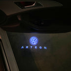 Volkswagen Door lights Arteon  Door lights ARTEON  Logo  Nr. 83   (quantity 1 = 2 Logo Films /2 door lights）