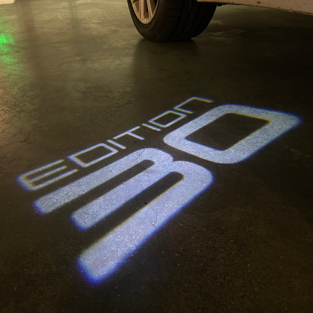 Luces de puerta Volkswagen EOITION 30 Logo Nr.64 (cantidad 1 = 2 logo films /2 luces de puerta)