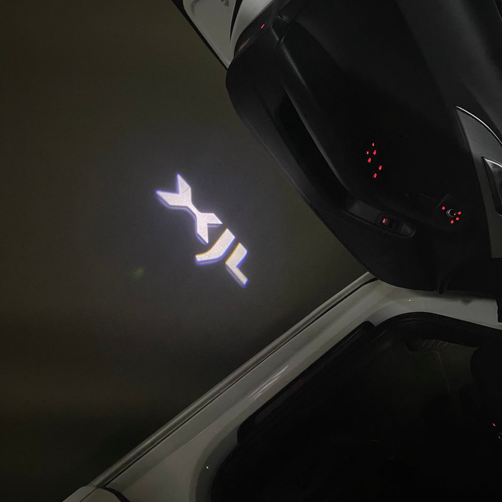 JAGUAR LOGO PROJECRTR LIGHTS Nr.88 (quantità 1= 1 set/2 porta luci)