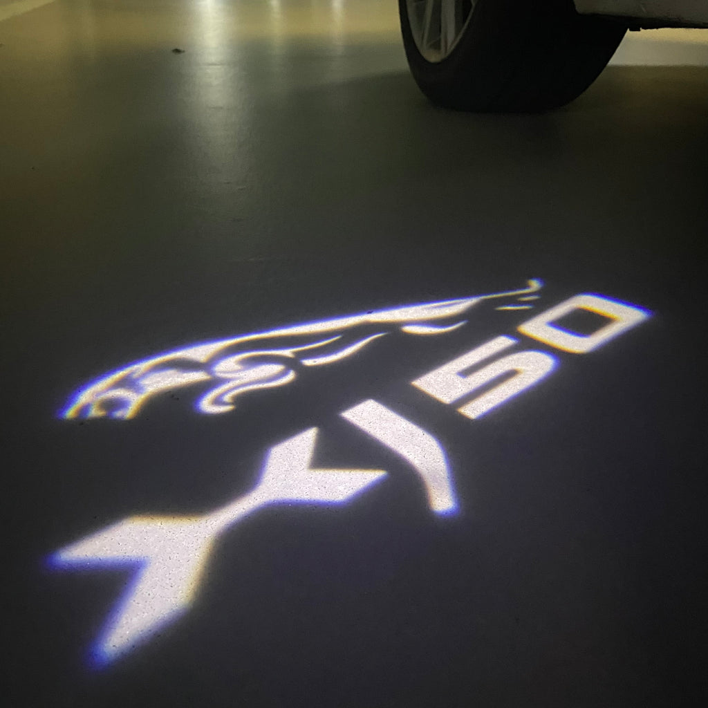 LUCI PROIETTORI LOGO JAGUAR Nr.90 (quantità 1 = 1 set / 2 luci porta)