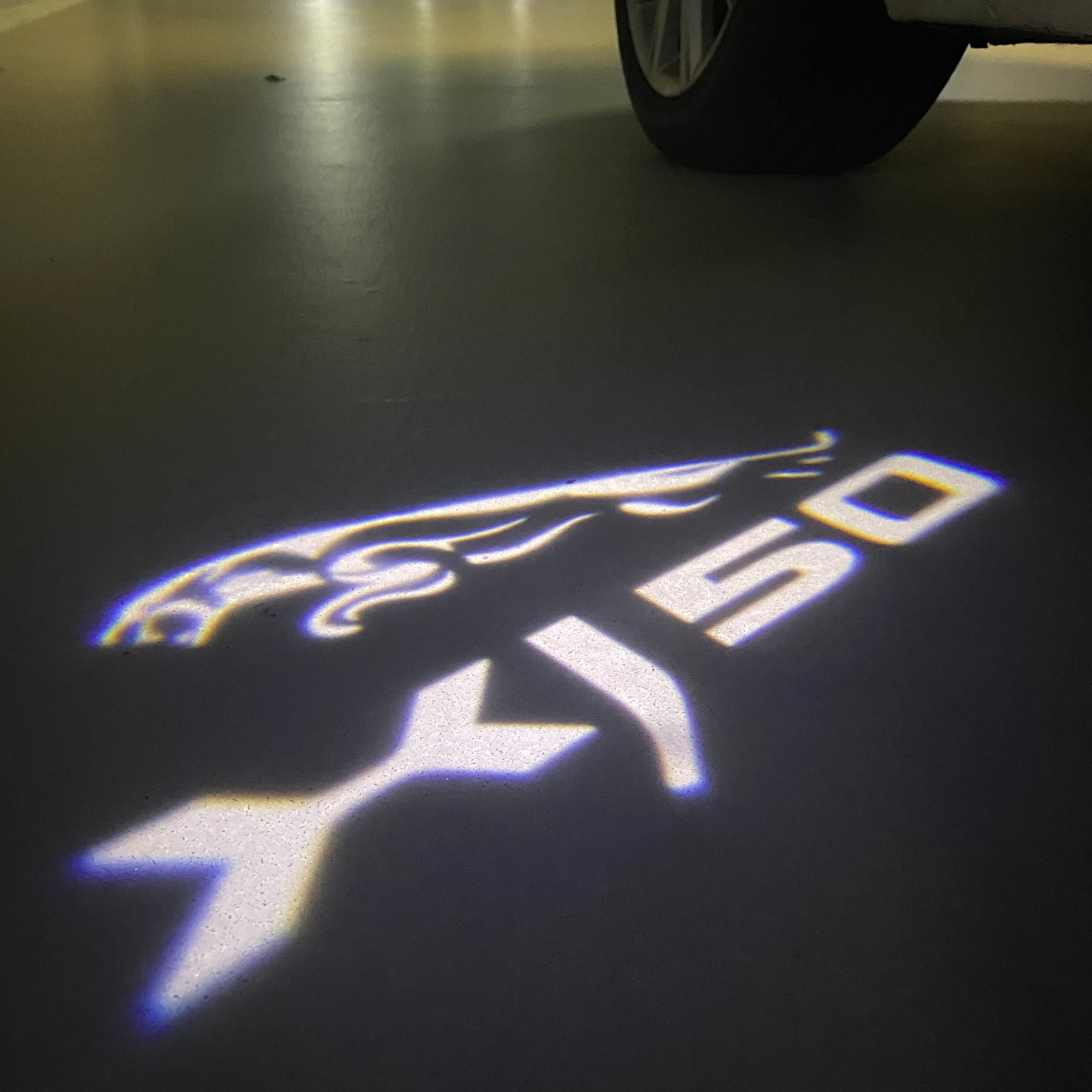 LUCI PROIETTORI LOGO JAGUAR Nr.90 (quantità 1 = 1 set / 2 luci porta)