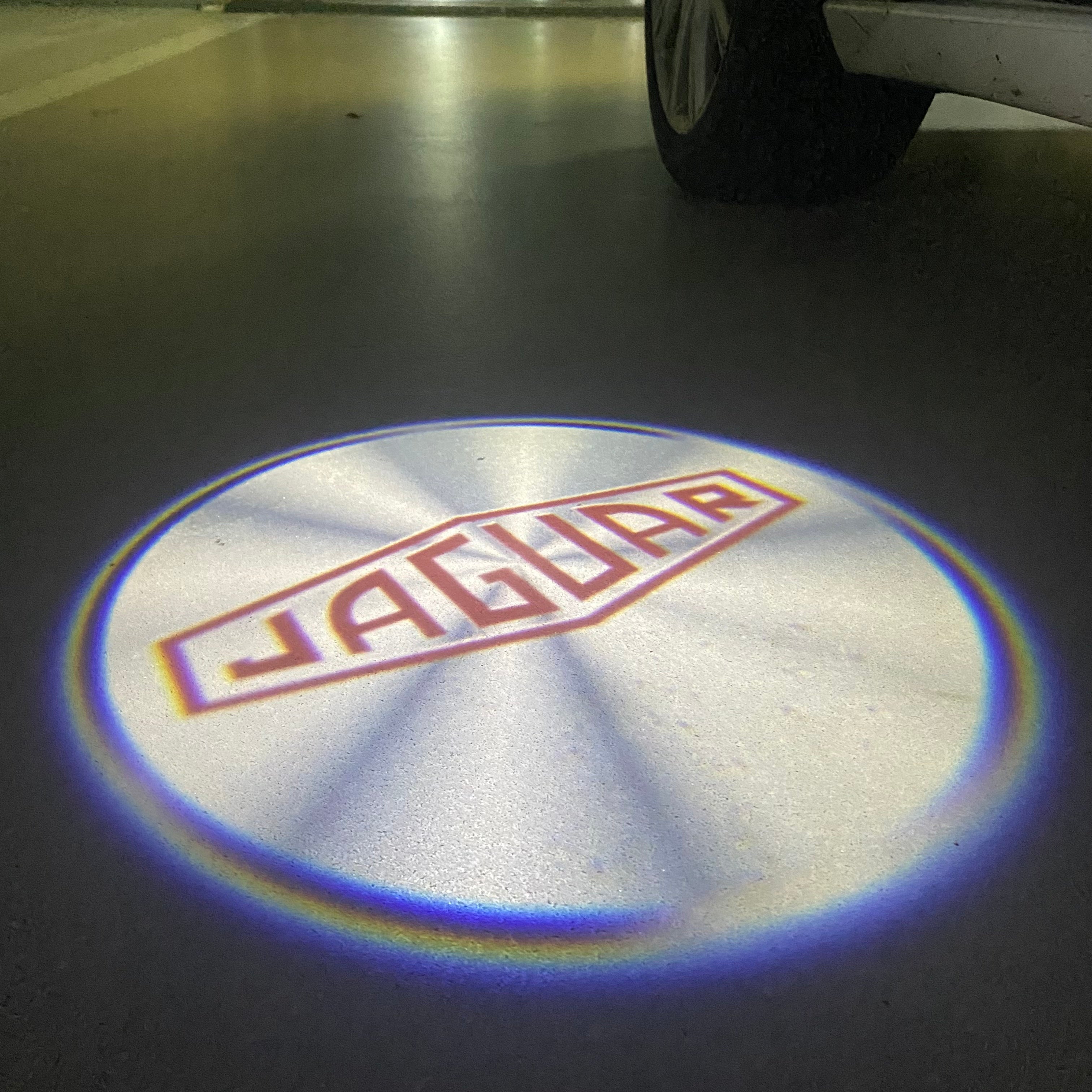 LUCI PROIETTORI LOGO JAGUAR Nr.10 (quantità 1 = 1 set / 2 luci porta)