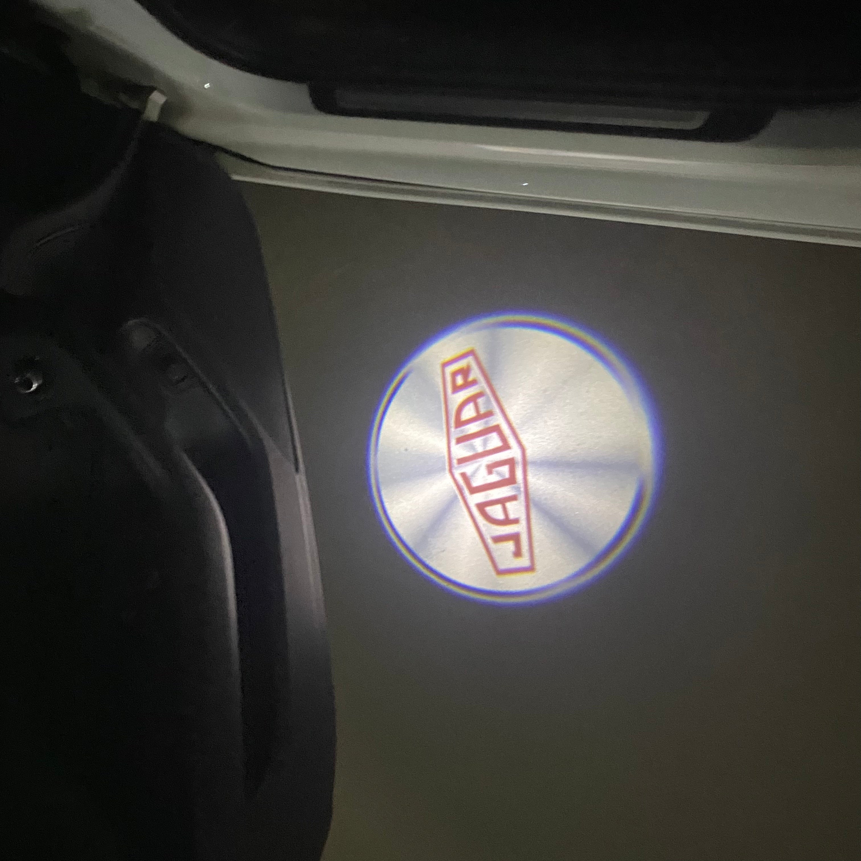 LUCI PROIETTORI LOGO JAGUAR Nr.10 (quantità 1 = 1 set / 2 luci porta)