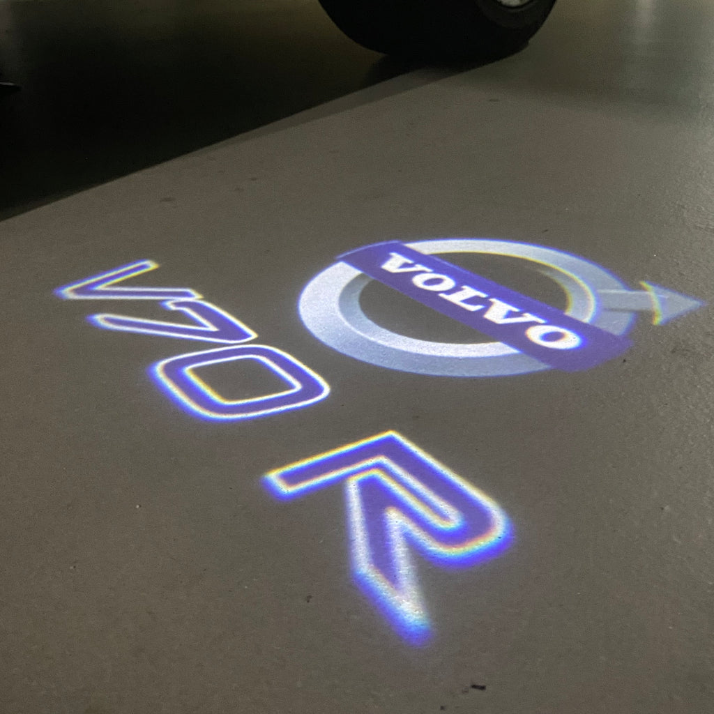Volvo V 70 R LOGO PROJECROTR LIGHTS Nr.21 (quantity  1 =  2 Logo Film /  2 door lights)