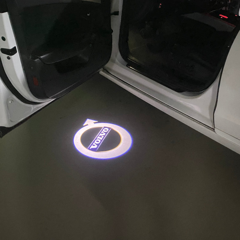 Volvo LOGO PROJECROTR LIGHTS Nr.01 (الكمية 1 = 2 شعار فيلم / 2 أضواء الباب)