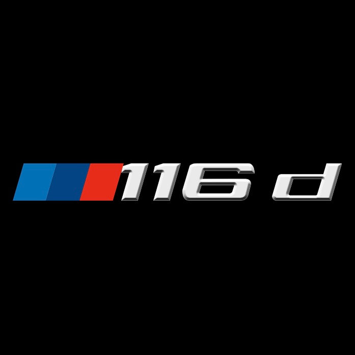 LUCES DE PROYECTOR DEL LOGOTIPO BMW M3 Nr.24 (cantidad 1 = 1 juegos / 2 luces de puerta)