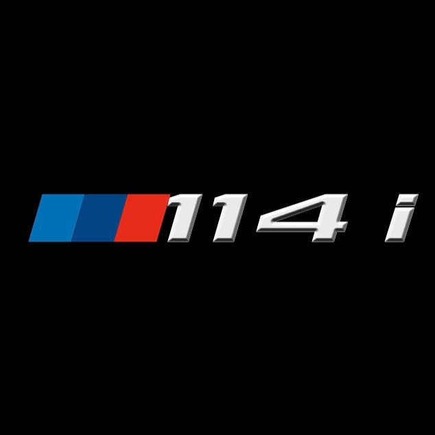 ÉCLAIRAGE DE PROJECTEUR BMW M3 LOGO Nr.24 (quantité 1 = 1 jeux / 2 feux de porte)