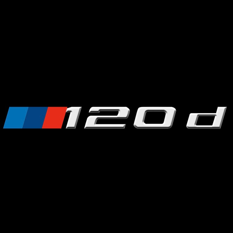 ÉCLAIRAGE DE PROJECTEUR BMW M3 LOGO Nr.24 (quantité 1 = 1 jeux / 2 feux de porte)