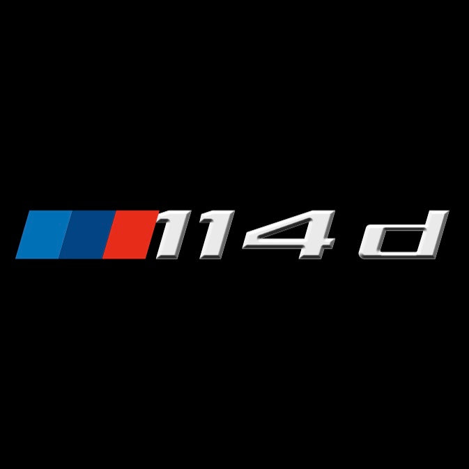 ÉCLAIRAGE DE PROJECTEUR BMW M3 LOGO Nr.24 (quantité 1 = 1 jeux / 2 feux de porte)