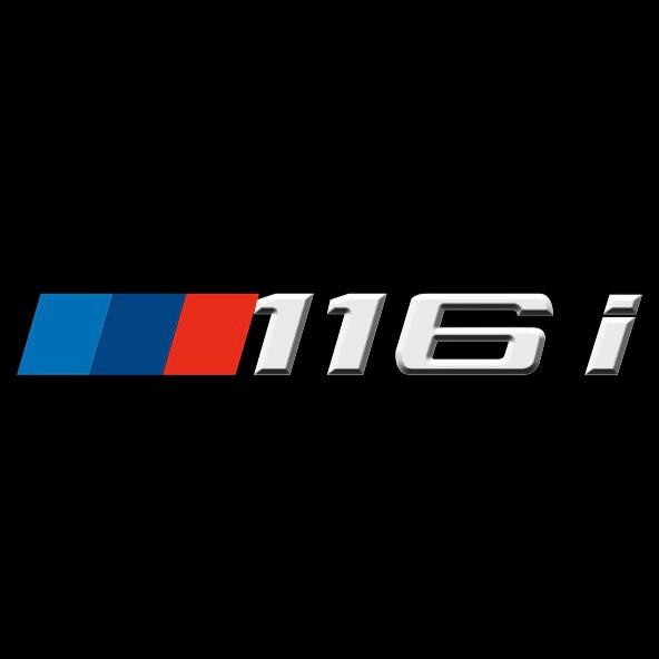 BMW M3 LOGO PROJECTOR LIGHTS Nr.24 (الكمية 1 = 1 مجموعة / 2 أضواء باب)