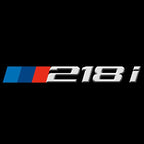 ÉCLAIRAGE DE PROJECTEUR BMW M3 LOGO Nr.24 (quantité 1 = 1 jeux / 2 feux de porte)