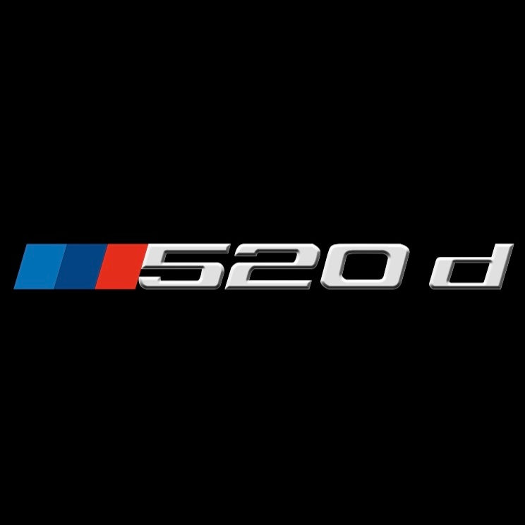 BMW M3 LOGO PROJECTOR LIGHTS Nr.24 (الكمية 1 = 1 مجموعة / 2 أضواء باب)