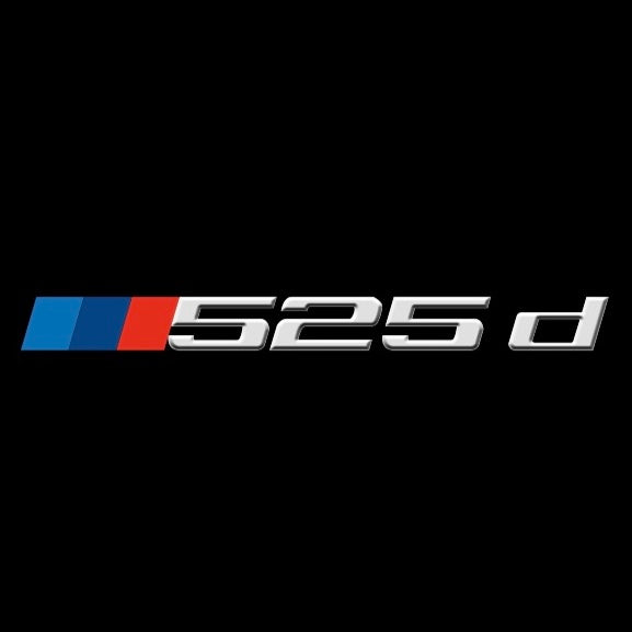 BMW M3 LOGO PROJECTOR LIGHTS Nr.24 (الكمية 1 = 1 مجموعة / 2 أضواء باب)