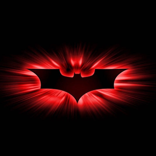 Batman Logo Nr. 208 (cantidad 1 = 2 películas con logo / 2 luces de puerta）