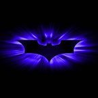 Logo Batman Nr.210 (quantité 1 = 2 films de logo / 2 lumières de porte）