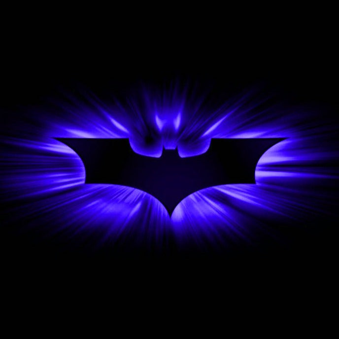 Logo Batman Nr.210 (quantité 1 = 2 films de logo / 2 lumières de porte）