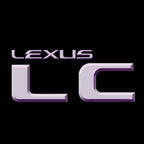 LEXUS LOGO PROJECTOR LIGHTS Nr.01 (الكمية 1 = 1 مجموعة / 2 أضواء باب)