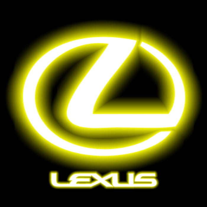 LEXUS LOGO PROJECROTR LIGHTS Nr.01 (Menge 1 = 1 Sets/2 Türleuchten)