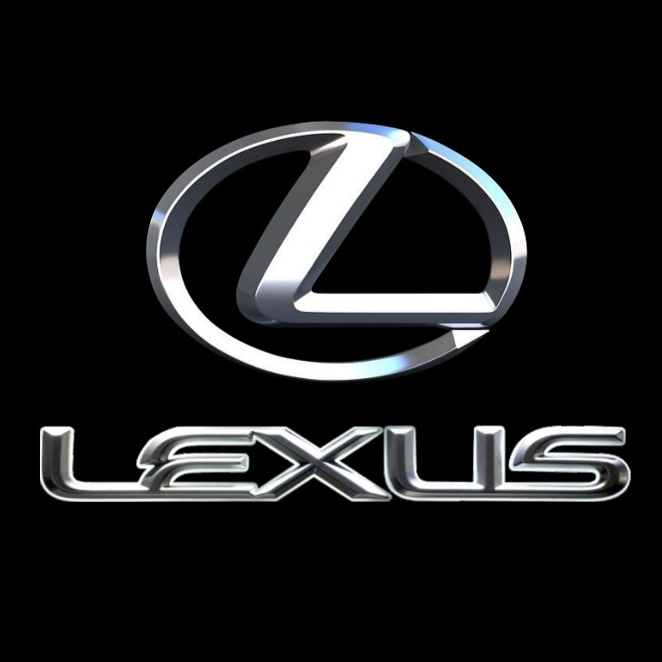 LEXUS LOGO PROJECROTR LIGHTS Nr.01 (Menge 1 = 1 Sets/2 Türleuchten)