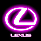 LEXUS LOGO PROJECTOR LIGHTS Nr.01 (الكمية 1 = 1 مجموعة / 2 أضواء باب)