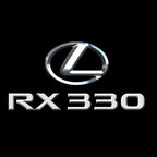 LEXUS LOGO PROJECROTR LIGHTS Nr.01 (Menge 1 = 1 Sets/2 Türleuchten)