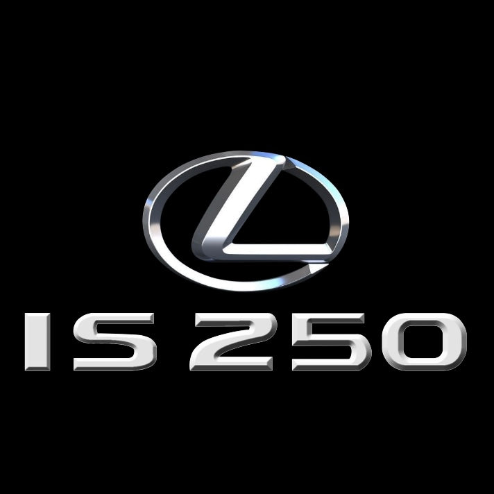 LEXUS IS 250 LOGO PROJECROTR LIGHTS (quantity 1 = 1 sets/2 door lights)Nr.01a59