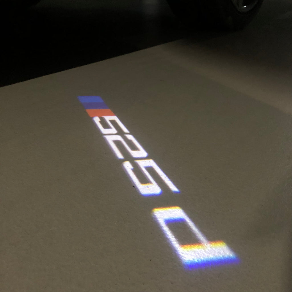 BMW M3 LOGO PROJECTOT LIGHTS Nr.24 (Menge 1 = 1 Sets/2 Türleuchten)