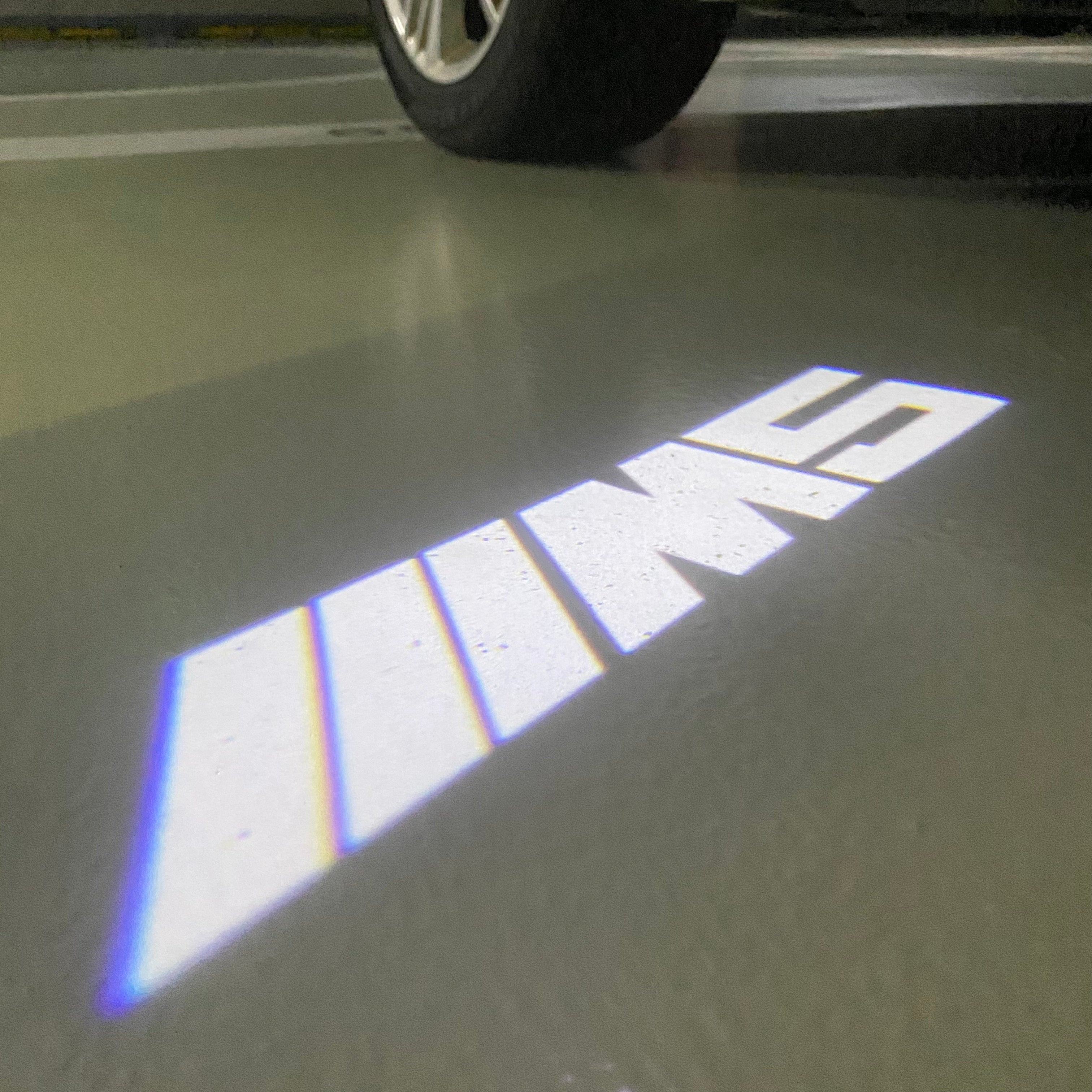 BMW M3 LOGO PROJECTOT LIGHTS Nr.24 (Menge 1 = 1 Sets/2 Türleuchten)
