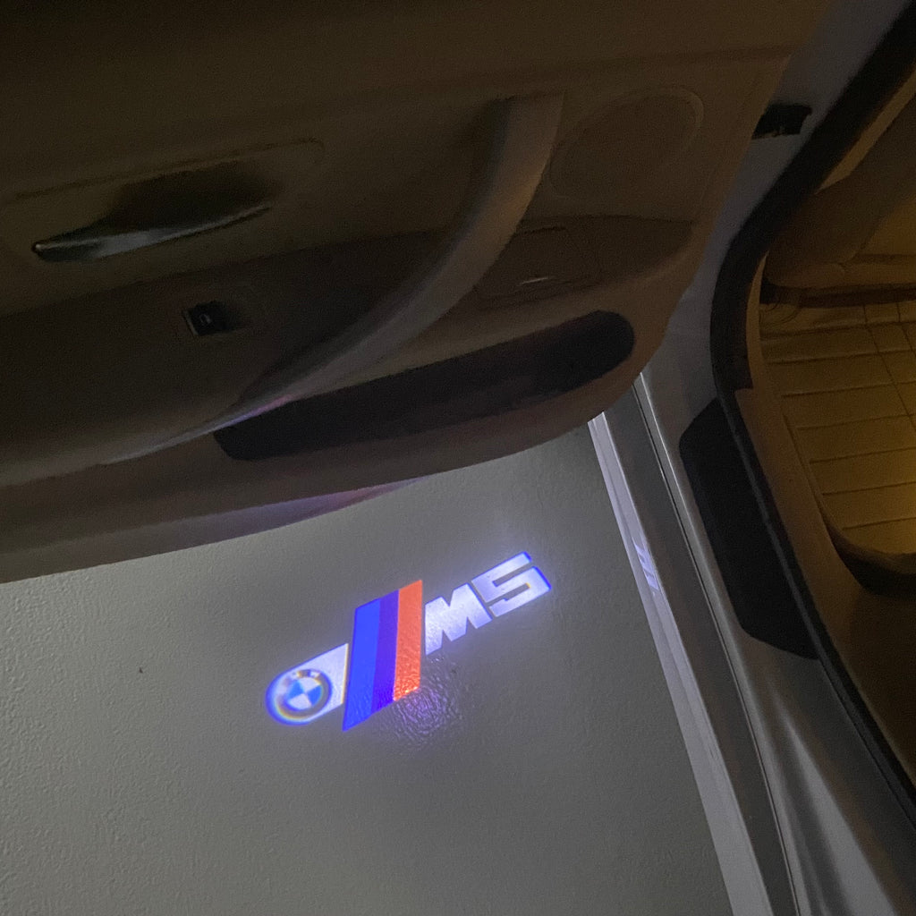 BMW M3 LOGO PROJECTOT LIGHTS Nr.24 (Menge 1 = 1 Sets/2 Türleuchten)
