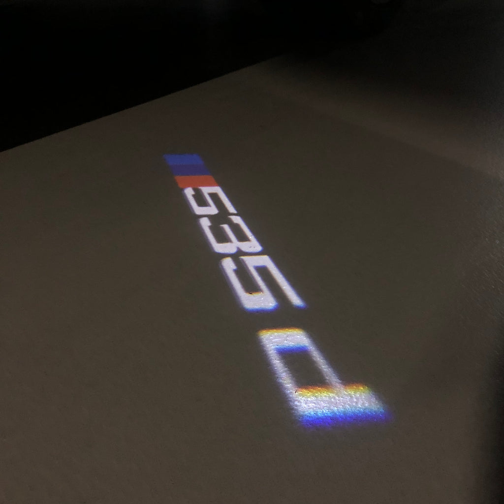 BMW M3 LOGO PROJECTOT LIGHTS Nr.24 (Menge 1 = 1 Sets/2 Türleuchten)