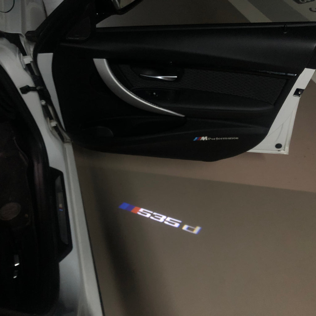 BMW M3 LOGO PROJECTOT LIGHTS Nr.24 (Menge 1 = 1 Sets/2 Türleuchten)