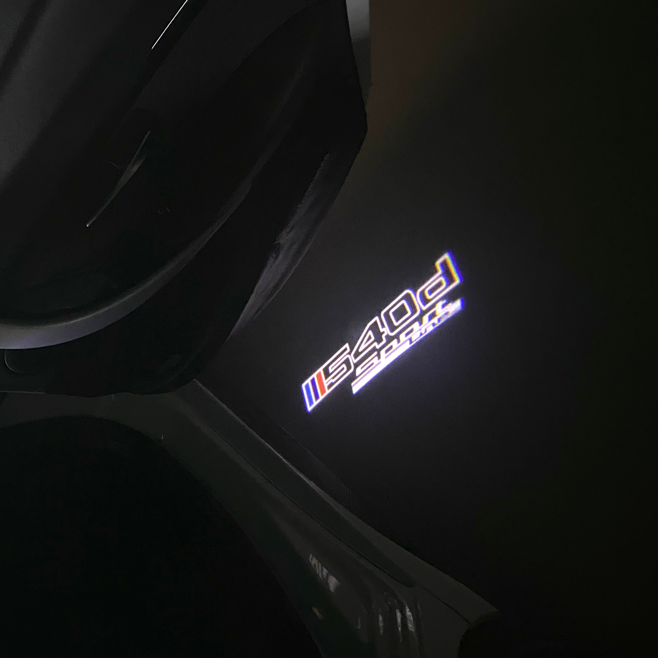 BMW M3 LOGO PROJECTOT LIGHTS Nr.24 (Menge 1 = 1 Sets/2 Türleuchten)