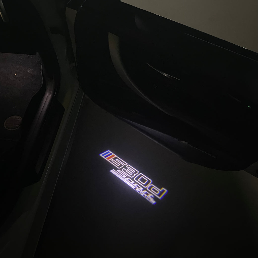 BMW M3 LOGO PROJECTOT LIGHTS Nr.24 (quantità 1 = 1 set/2 luci porta)