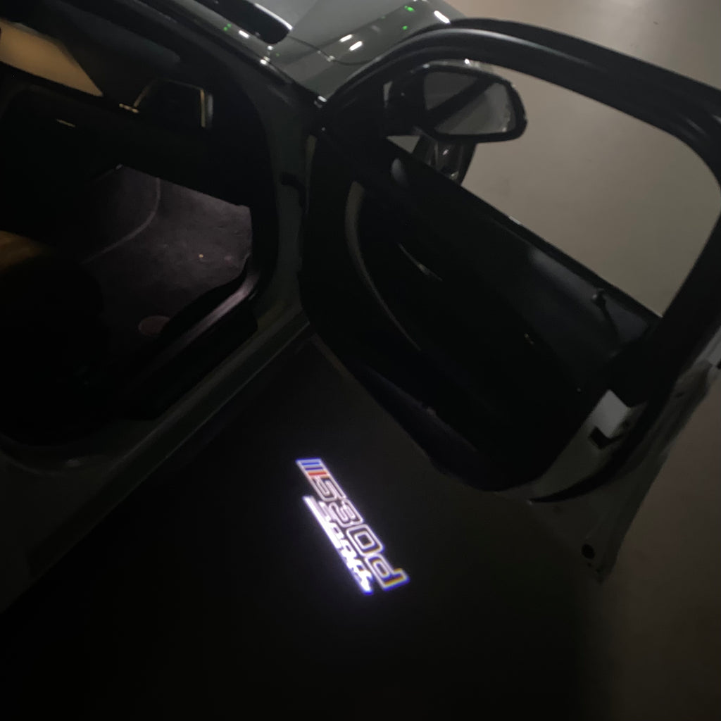 BMW M3 LOGO PROJECTOT LIGHTS Nr.24 (quantità 1 = 1 set/2 luci porta)