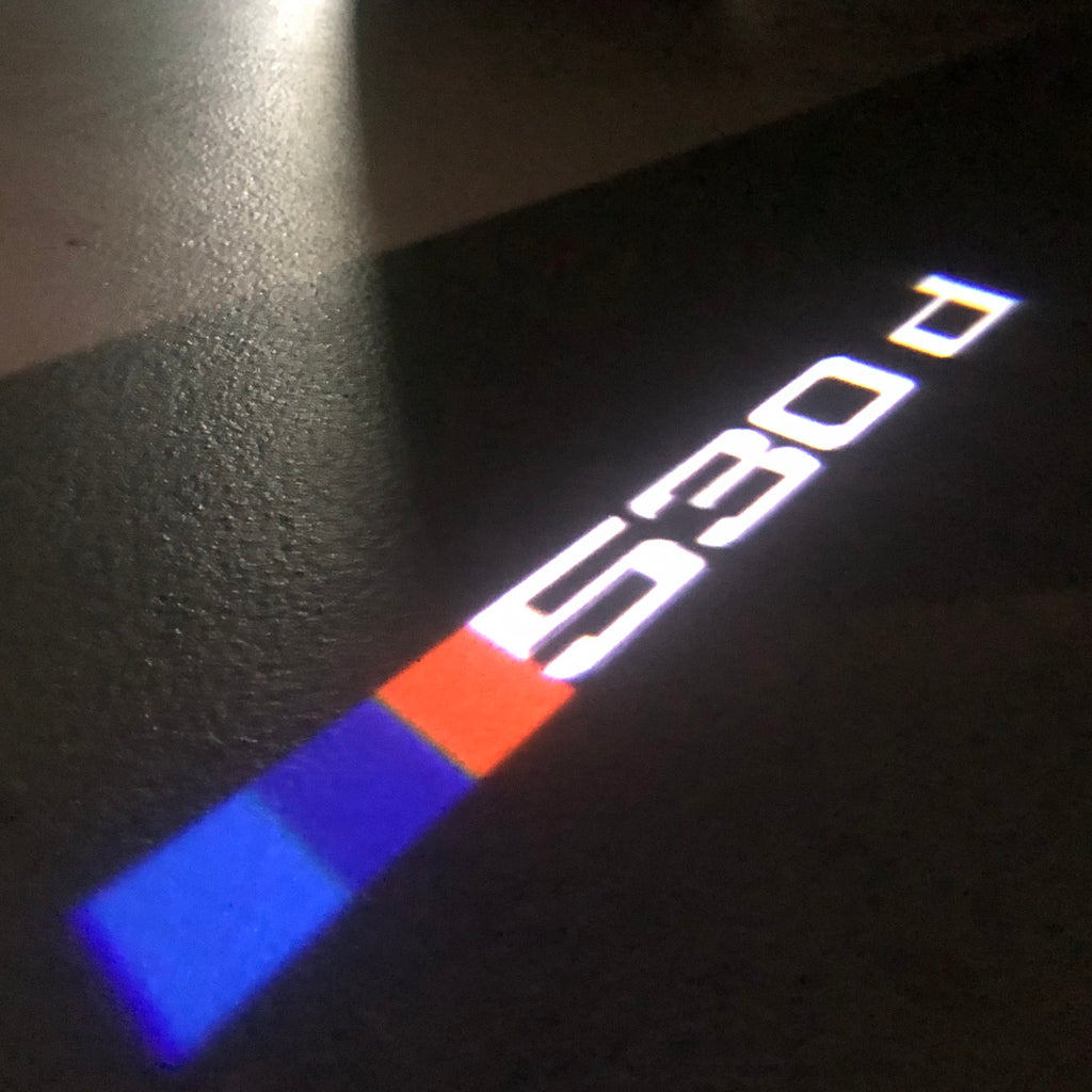 BMW M3 LOGO PROJECTOT LIGHTS Nr.24 (Menge 1 = 1 Sets/2 Türleuchten)