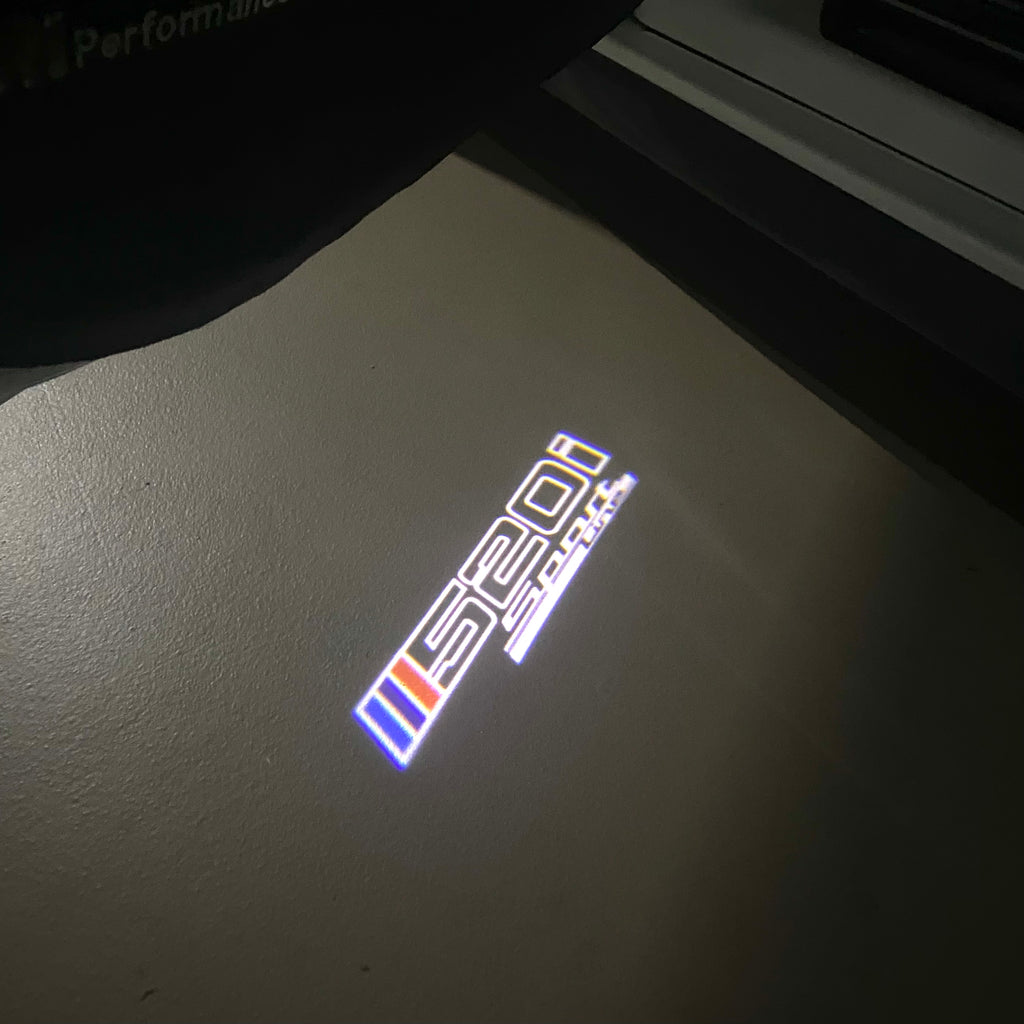BMW M3 LOGO PROJECTOT LIGHTS Nr.24 (quantità 1 = 1 set/2 luci porta)