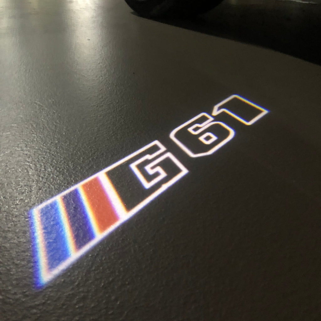 BMW M3 LOGO PROJECTOT LIGHTS Nr.24 (Menge 1 = 1 Sets/2 Türleuchten)