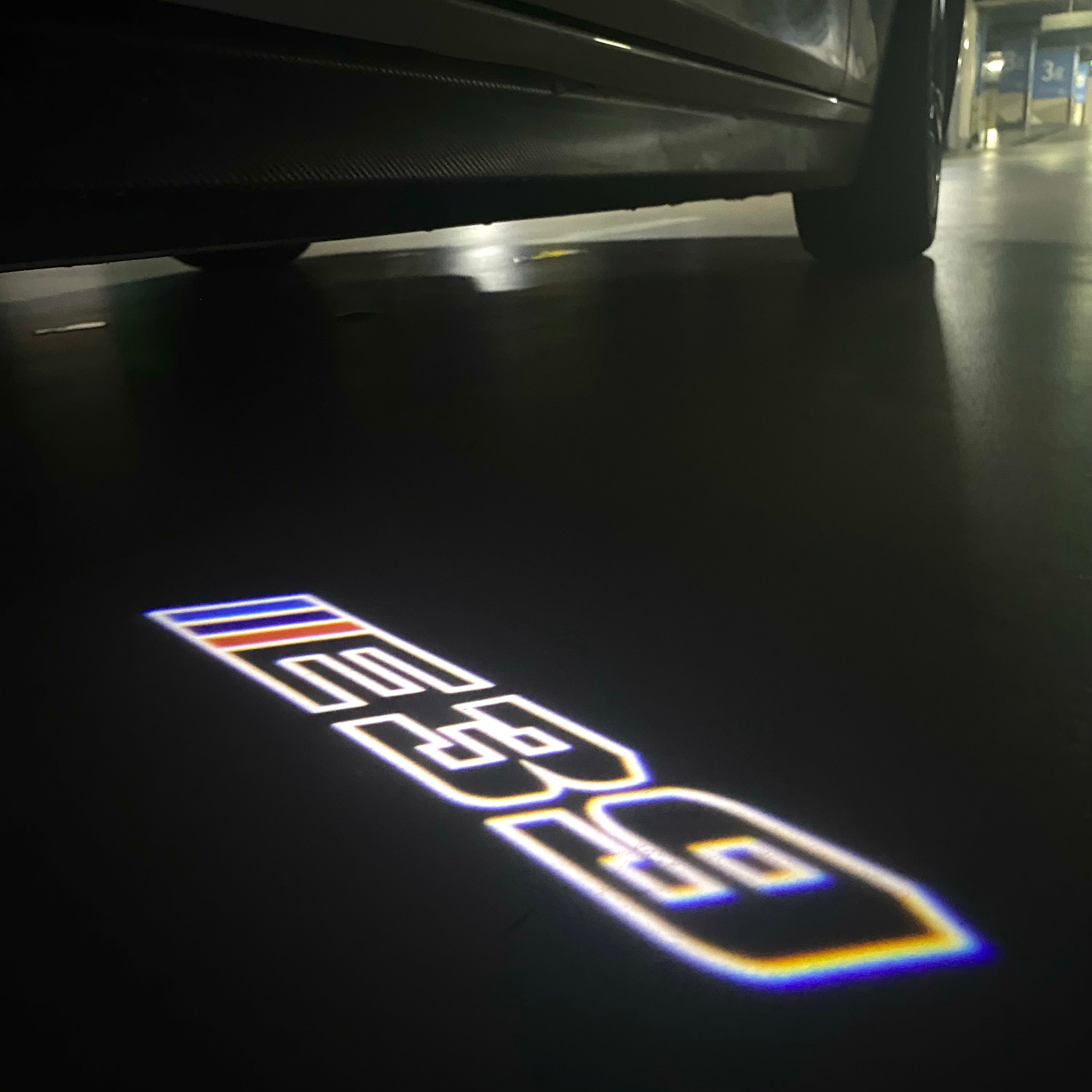 BMW M3 LOGO PROJECTOT LIGHTS Nr.24 (quantità 1 = 1 set/2 luci porta)