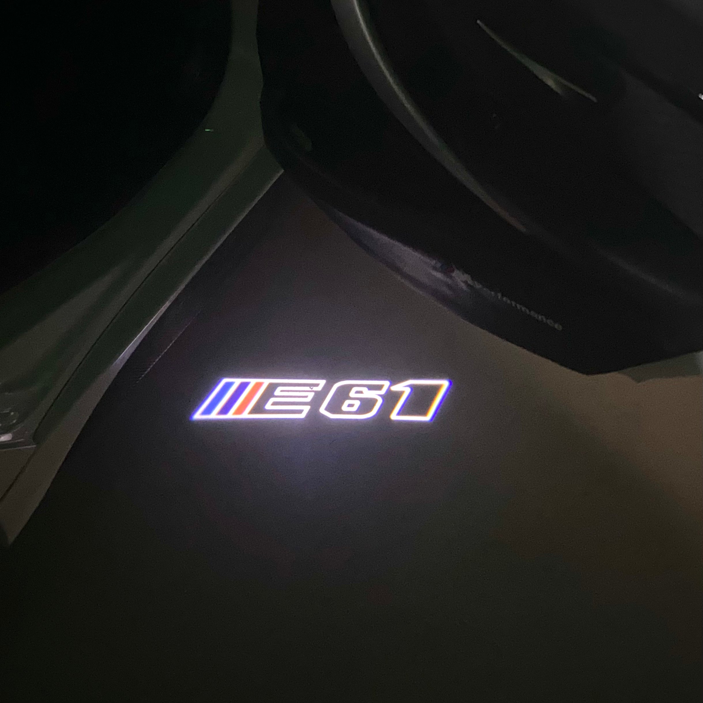BMW M3 LOGO PROJECTOT LIGHTS Nr.24 (quantità 1 = 1 set/2 luci porta)